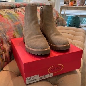 Vaneli short boot, never worn with box.